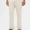 Relaxte rechte broek van corduroy