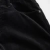 Relaxte rechte broek van corduroy