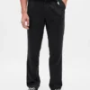 Relaxte rechte broek van wolmix