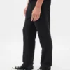 Relaxte rechte broek van wolmix