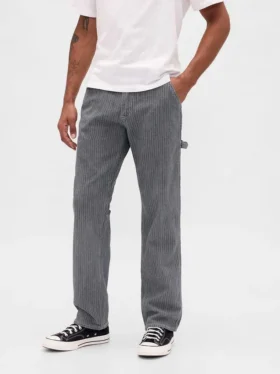 Relaxte rechte carpenter-Jeans
