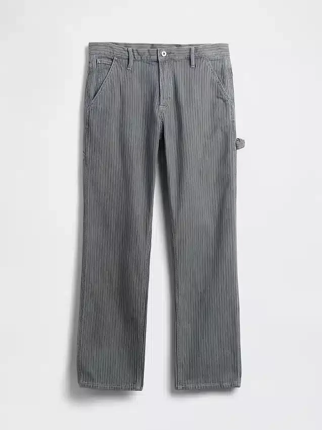 Relaxte rechte carpenter-Jeans