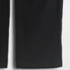 Relaxte rechte enkellange broek van linnenmix