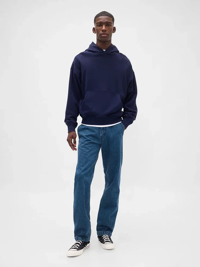 Relaxte rechte Jeans