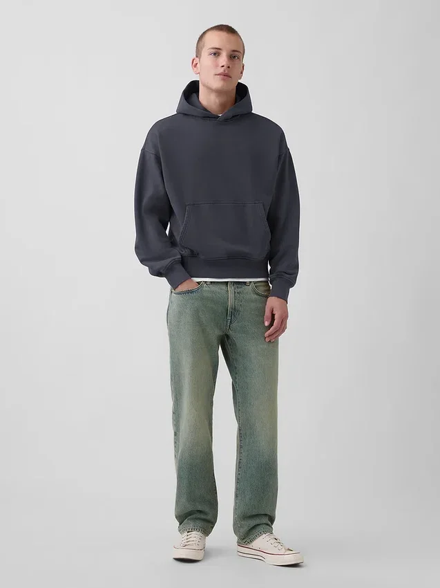 Relaxte rechte Jeans