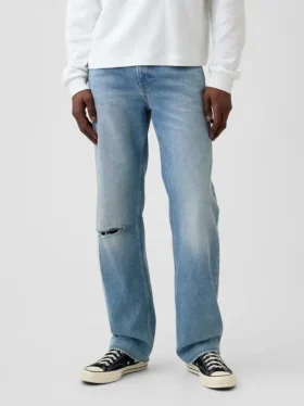 Relaxte rechte Jeans