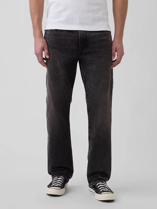 Relaxte rechte Jeans