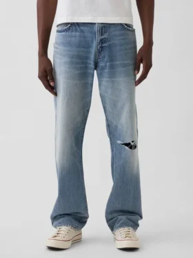 Relaxte rechte Jeans