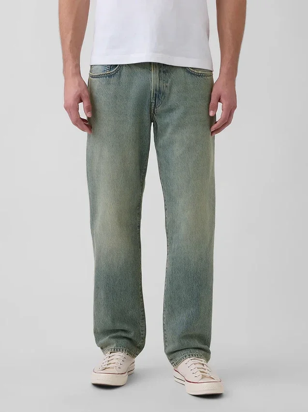 Relaxte rechte Jeans