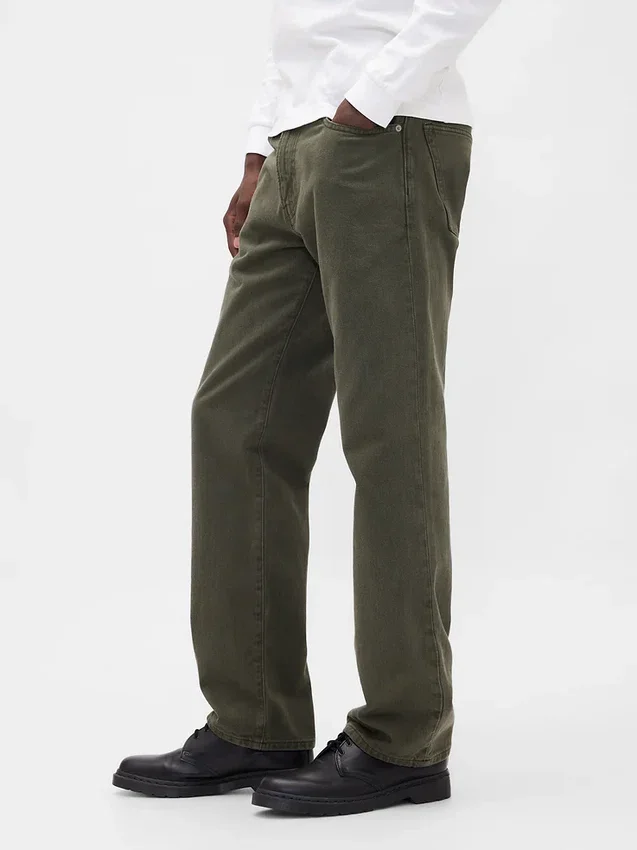 Relaxte rechte Jeans