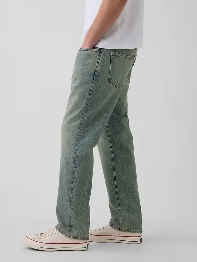 Relaxte rechte Jeans