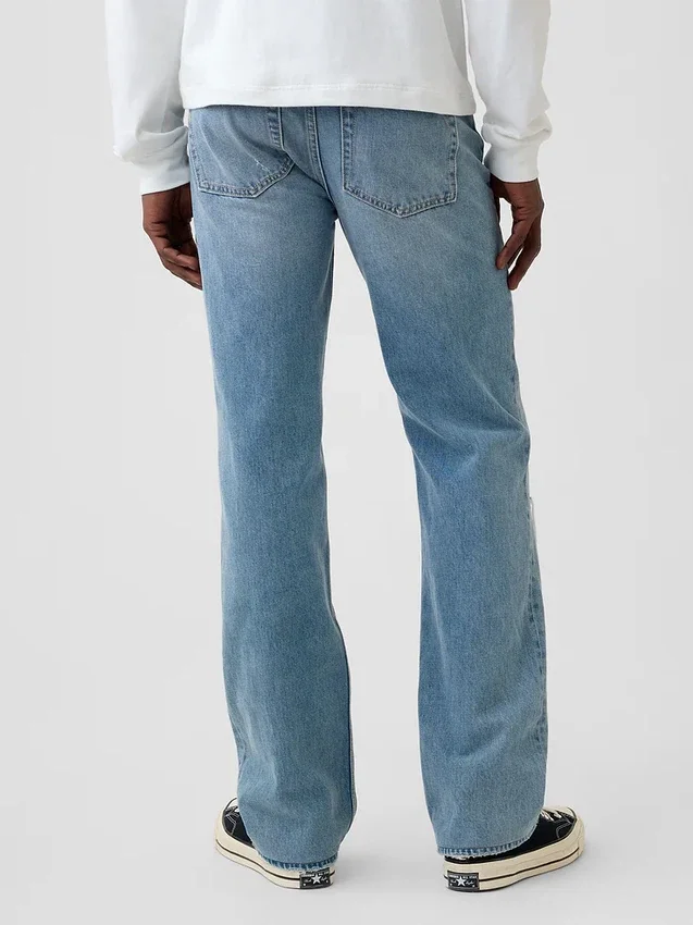 Relaxte rechte Jeans