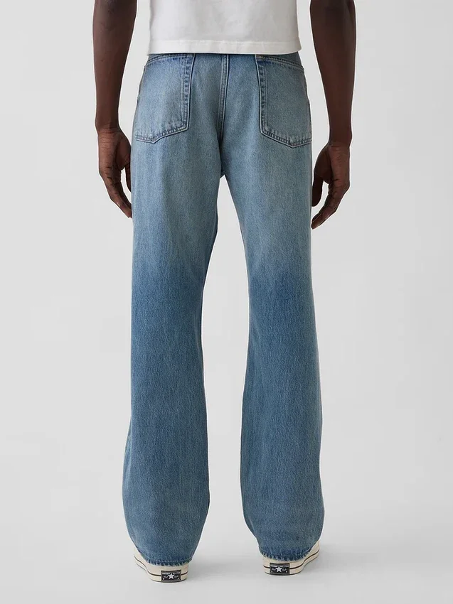 Relaxte rechte Jeans