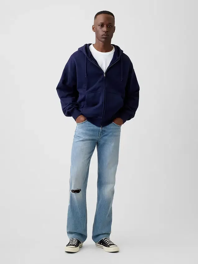 Relaxte rechte Jeans