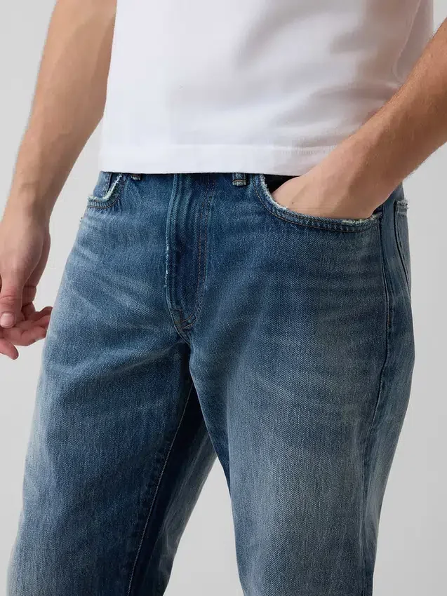 Relaxte rechte Jeans