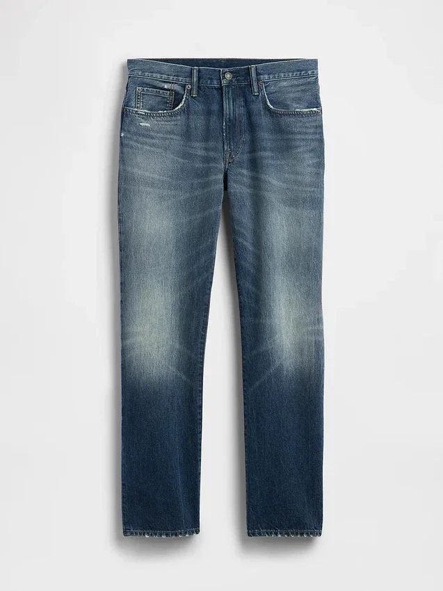 Relaxte rechte Jeans