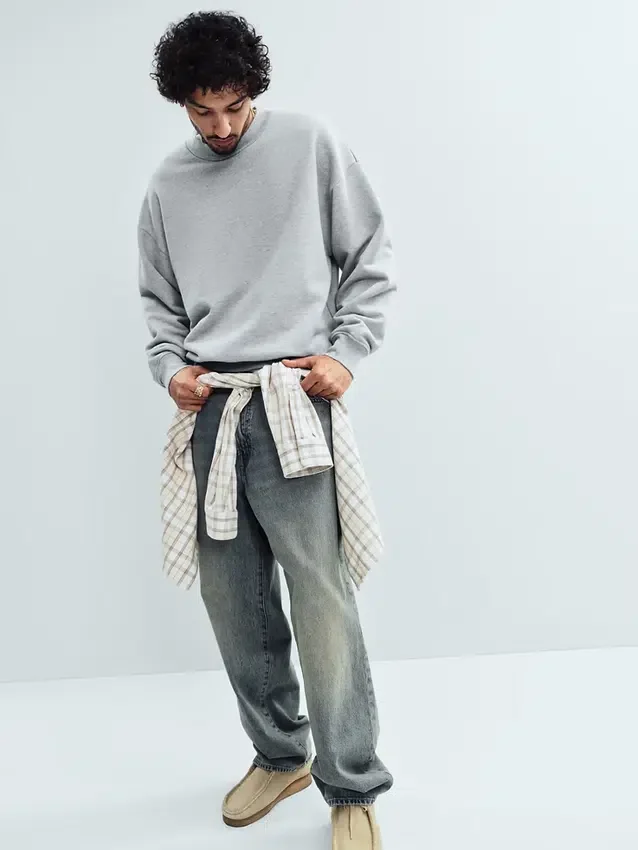 Relaxte rechte Jeans