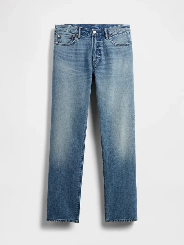 Relaxte rechte Jeans