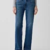 Relaxte rechte Jeans met middelhoge taille