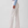 Relaxte rechte Jeans met middelhoge taille