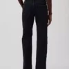 Relaxte rechte Jeans met middelhoge taille