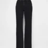 Relaxte rechte Jeans met middelhoge taille