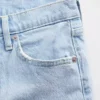 Relaxte rechte Jeans met middelhoge taille