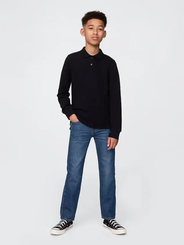 Relaxte rechte Jeans voor kinderen