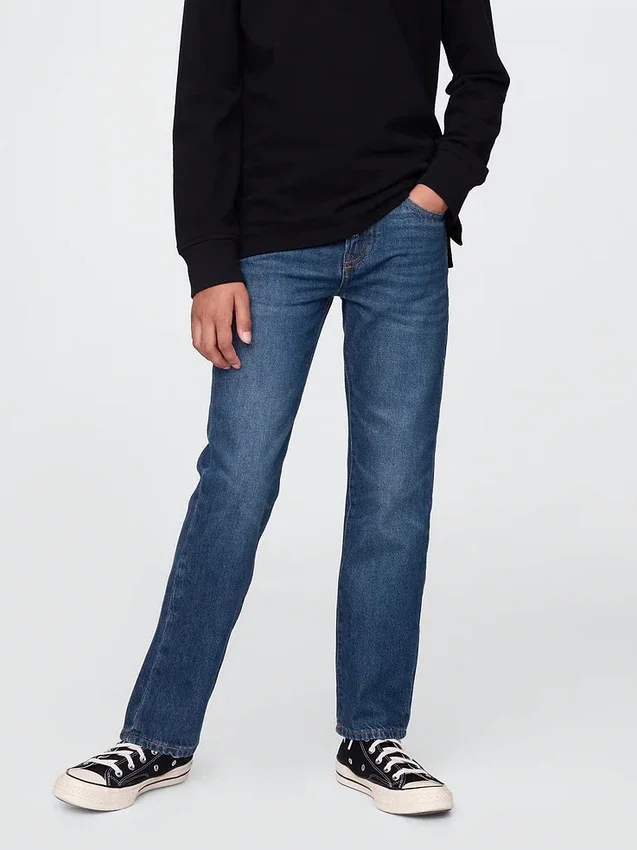 Relaxte rechte Jeans voor kinderen