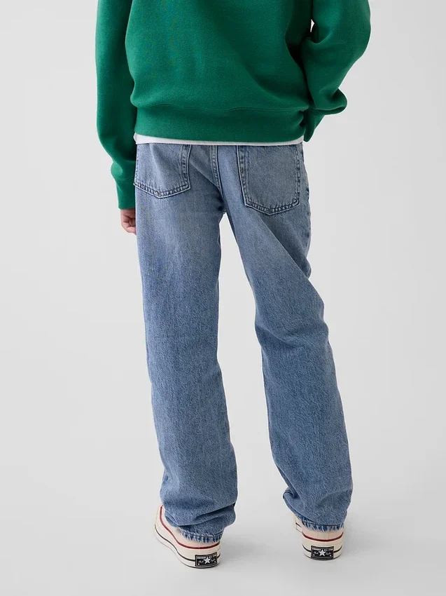 Relaxte rechte Jeans voor kinderen