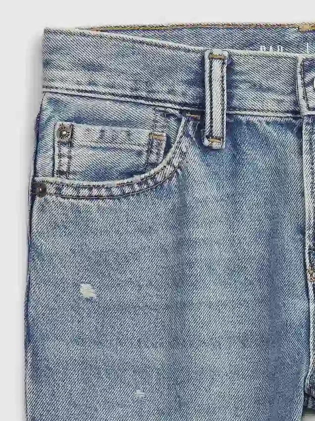 Relaxte rechte Jeans voor kinderen