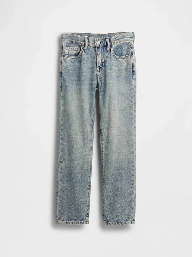 Relaxte rechte Jeans voor kinderen