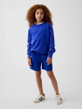 Relaxte, sneldrogende korte broeken voor kinderen