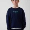 Relaxte sweatshirt met print voor kinderen