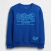 Relaxte sweatshirt met print voor kinderen