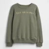 Relaxte sweatshirt met print voor kinderen