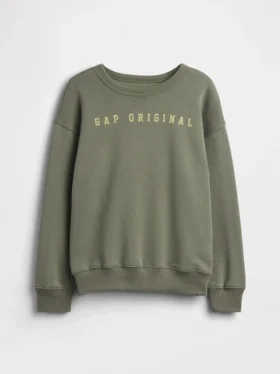 Relaxte sweatshirt met print voor kinderen