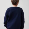 Relaxte sweatshirt met print voor kinderen