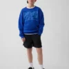 Relaxte sweatshirt met print voor kinderen