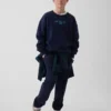 Relaxte sweatshirt met print voor kinderen