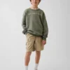 Relaxte sweatshirt met print voor kinderen