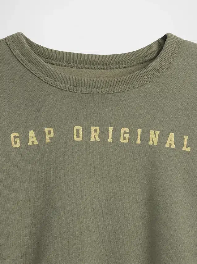 Relaxte sweatshirt met print voor kinderen