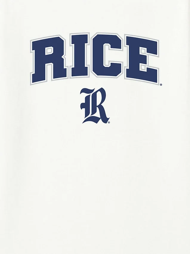 Rice University Arch Logo secundaire afbeelding T-shirt