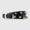 Riem van veganistisch leer met studs