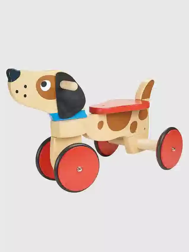 Rij-op-puppy speelgoed voor peuters