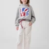 Robert Indiana Love-hoodie voor kinderen