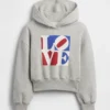 Robert Indiana Love-hoodie voor kinderen