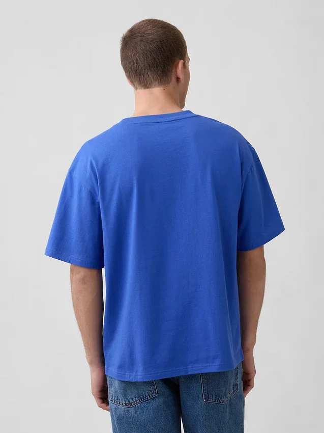 Robert Indiana oversized T-shirt met print
