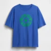 Robert Indiana oversized T-shirt met print