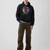 Robert Indiana Vintagesoft-hoodie met print